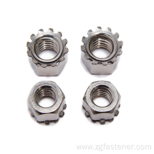 stainless steel keps nuts k lock nuts